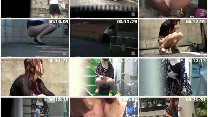 Screenshot 2 from DTON-01 Inodoro Teik-Auto Oculto Pervertidos: Mujeres que no pueden escapar de la sensación pecaminosa, Shalira Otro Voyeur
