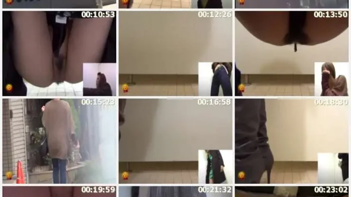 Screenshot 4 from E68-01 隐藏摄像头：上下角度，关西公共厕所 - 捕捉突发尿尿和排便... 排便，裸体，E-Bizyu-Aru 撒尿