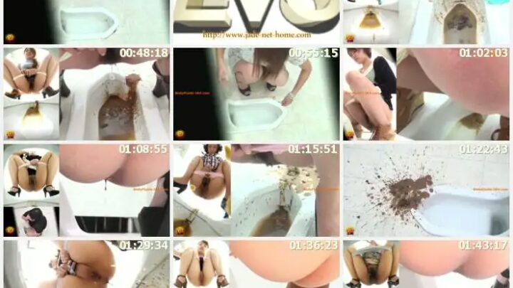 Screenshot 2 from EE-124 Toilet Peeping: Explosive Moans! Wet, Squeaky, Uninhibited Pissing! 132 Minutes of Naked Jade