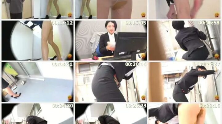 Screenshot 3 from EE-354 Jeedo: Office Lady’s Hidden Leakage Below 2 Scat Defecation