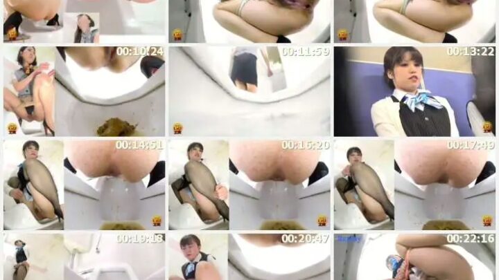 Screenshot 6 from EE-397 Jaido: 5-Camera Toilet Surveillance – Office Lady Yuruyun-chi’s Days Voyeur Defecation
