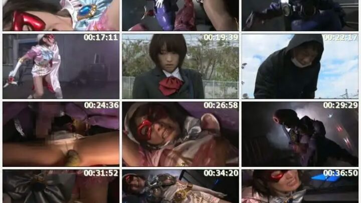 Screenshot 22 from GHKQ-75 Hoshi Ameri: Beautiful Schoolgirl Heroine vs. Absolute Masked Monster – Flesh Whip Tortured by Holy Boots, Heroine Boots, Pantyhose Torture, Mini Skirt Dissection 75 min