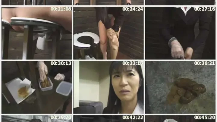 Screenshot 2 from GHS-03 Female in Uniform Defecates on Chair Scatting