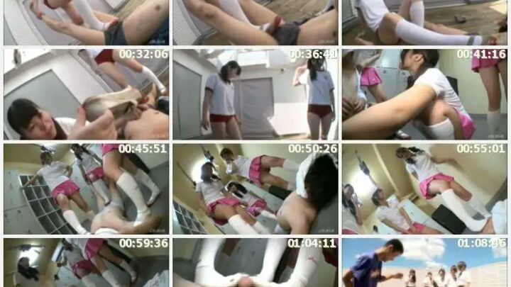 KKK-025 本物の夏のJK！ブーツの館の女の子たちによるグループフットジョブ ブラックレーベル 他の女子高生 ブルマー 舞花、宮間葵 のスクリーンショット 2