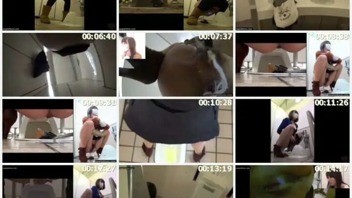 Screenshot 3 from MES-016 Surveillance Cam UP!!! Hidden Camera ~Enduring in the Office Hallway~ Jaid MESS AGE (Mesu Eiji)