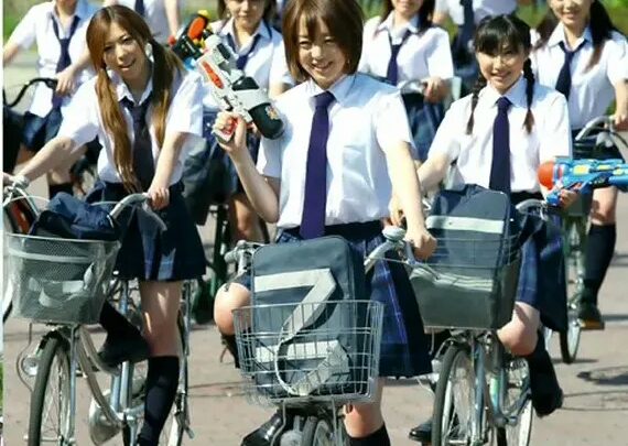 Screenshot 1 from NHDT-488 Natural High 相澤多香子：高中女生自推單車衝刺 110分鐘