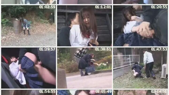 Screenshot 22 from NHDTA-122 Natural High: Girls Who Can’t Hold It, Forced to Use Public Toilets