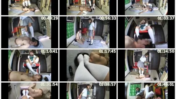 Screenshot 2 from NO-4 変幻餌罪 妹の臭い上履きの臭いを嗅ぐ変態兄の顔が腫れるまで蹴る残酷女子高性 135分 Humiliation Footjob
