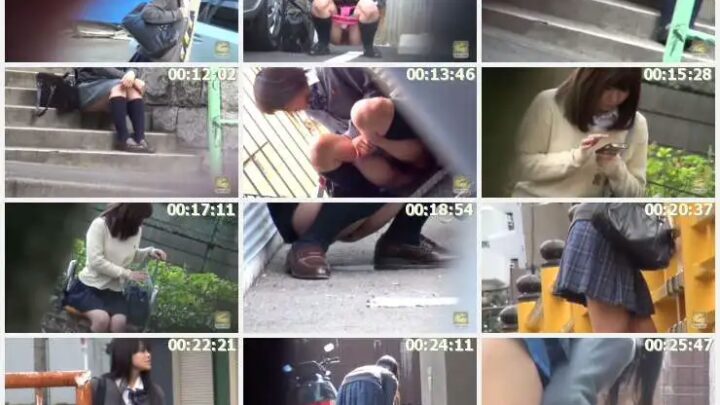 Screenshot 2 aus PM-169 Steal Shot!! Yogo Yosho-n 14: High School Girl Edition 115 min Ghetto Scat Packman