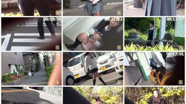 Screenshot 4 aus PM-169 Steal Shot!! Yogo Yosho-n 14: High School Girl Edition 115 min Ghetto Scat Packman