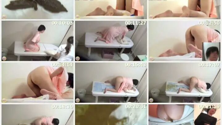 Screenshot 4 from SL-071 Jaid: Inside Washroom Clinic ~Women Gathered for the Real Thing~ Sharila Scat