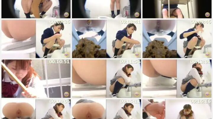 Screenshot 3 from SL-381 Caméra Cachée : Fille de Lycée Désespérée Jayde Défécation