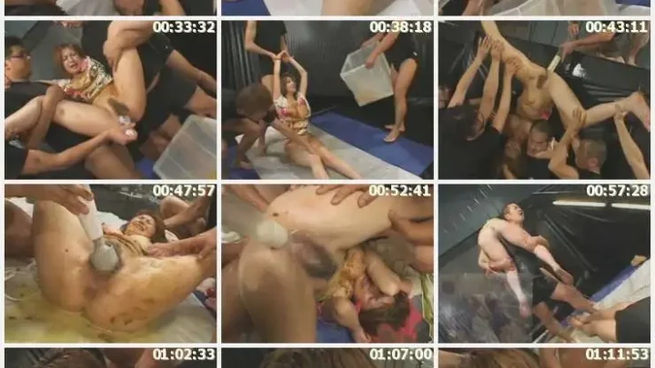 Screenshot 2 from SVDVD-031 극단적인 금기 밸리 걸 포획 심문 관장 항문 배설물 준 미세 갈 배설물