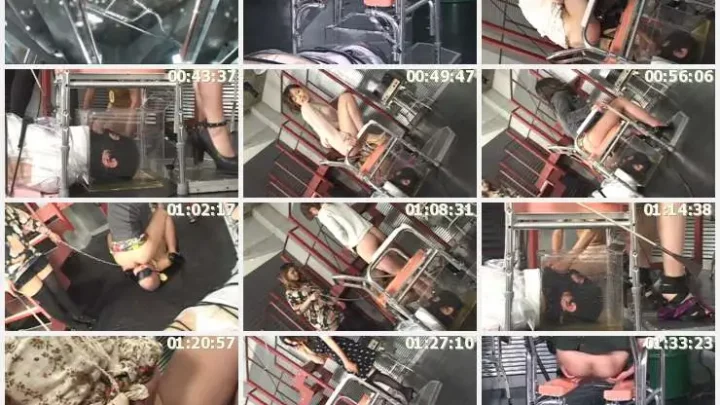 Screenshot 2 aus YMD-97 Gruppe Gesichtssitzen Verbotenes Training 2: Momo Otsuma, Scat, Mizutani Chihiro, Kawashima Aki, Mio Kosaki, Gesichtssitzen & Audition, Rin Uzumaki, Momo Otsuma, Folter, Team Jyuryu, Gesichtsfahren