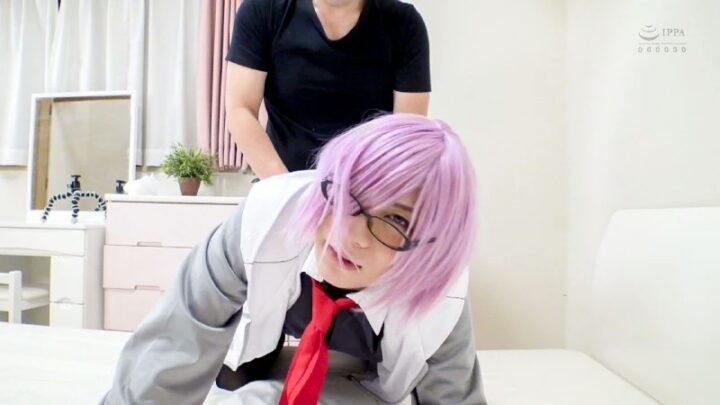 BTIS-092 女装美少年: 雪女ちゃんの女装高校生コスプレ のスクリーンショット 3