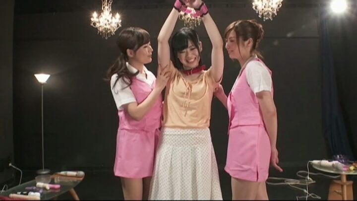 Screenshot 21 from CETD-269 夏木香织、正木直、叶子香: 处女的欲望 - 女同性恋审讯室 2