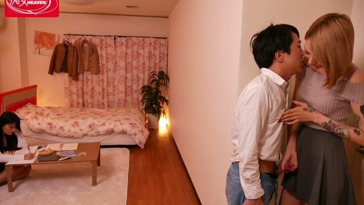 Screenshot 6 from CJOD-230 Satou Eru: The Alluring Wife of a Famous Young Guy, Seduced in a Thrilling and Shameful Encounter with Slow Riding and Deep Creampie in Cowgirl Position
