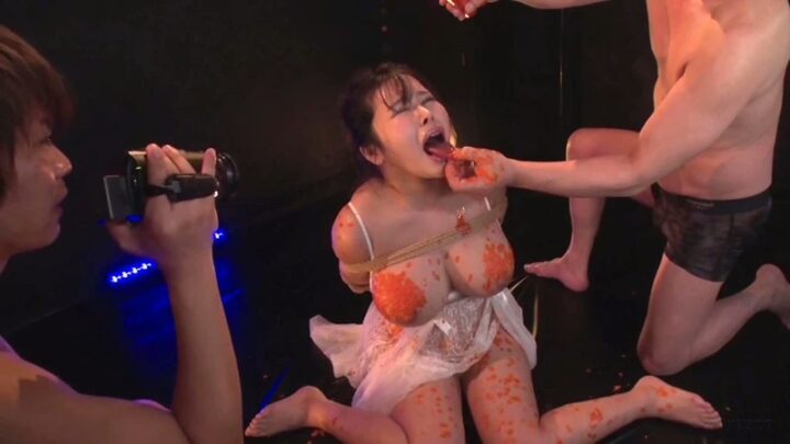 Screenshot 3 from CMF-053 Hazuki Mion : Introduite soudainement à son mari, j'ai été prise comme esclave sexuel dans un ménage vidéo érotique — Liens serrés, entraînement à l'interrogatoire, CineMagic