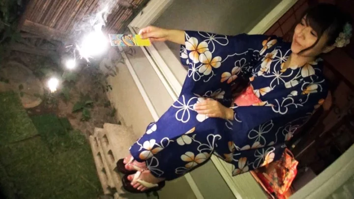 Screenshot 14 aus DTTH-001 Watai Chinatsu: Kikon Zeccho Maiku Kimono Mädchen Zamen Fera Kleidung Yasushiun-kai