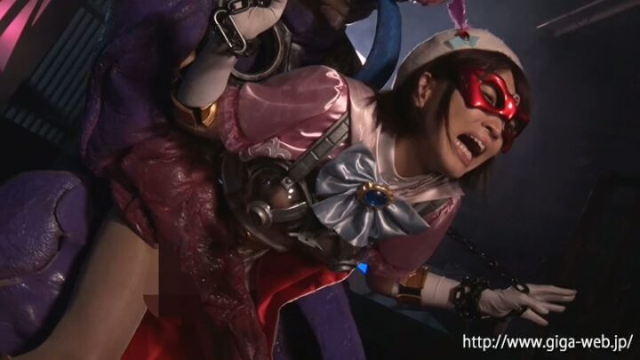 Screenshot 9 from GHKQ-75 Hoshi Ameri: Beautiful Schoolgirl Heroine vs. Absolute Masked Monster – Flesh Whip Tortured by Holy Boots, Heroine Boots, Pantyhose Torture, Mini Skirt Dissection 75 min