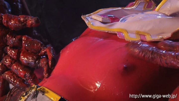 Screenshot 6 from GHLS-16 Kawakami Yuu: Touch Ten-Cross Torture 05 – White Wing, Hironing, Cosplay, Clothing, Tentacles GIGA