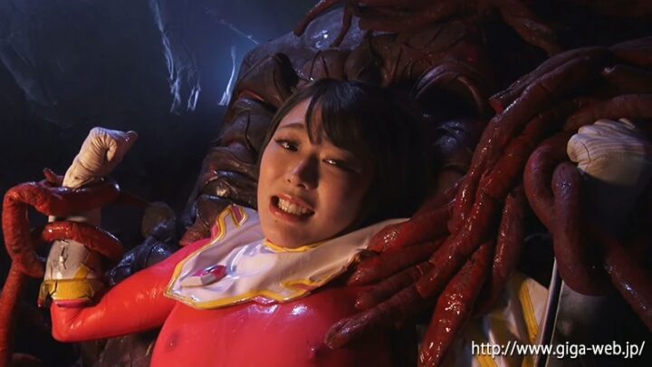 Screenshot 5 from GHLS-16 Kawakami Yuu: Touch Ten-Cross Torture 05 – White Wing, Hironing, Cosplay, Clothing, Tentacles GIGA