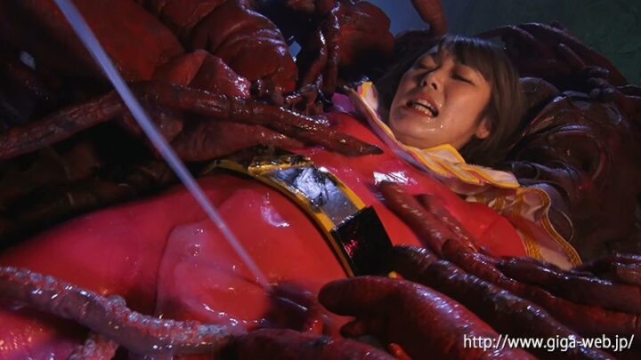Screenshot 4 from GHLS-16 Kawakami Yuu: Touch Ten-Cross Torture 05 – White Wing, Hironing, Cosplay, Clothing, Tentacles GIGA