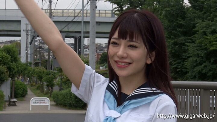 Screenshot 20 aus GHLS-82 Nozomi Arimura: Schöne Oberschülerin Heldin's Verbotenes Training - Schöne Oberschüler Kriegerin Matrosenanzug Training