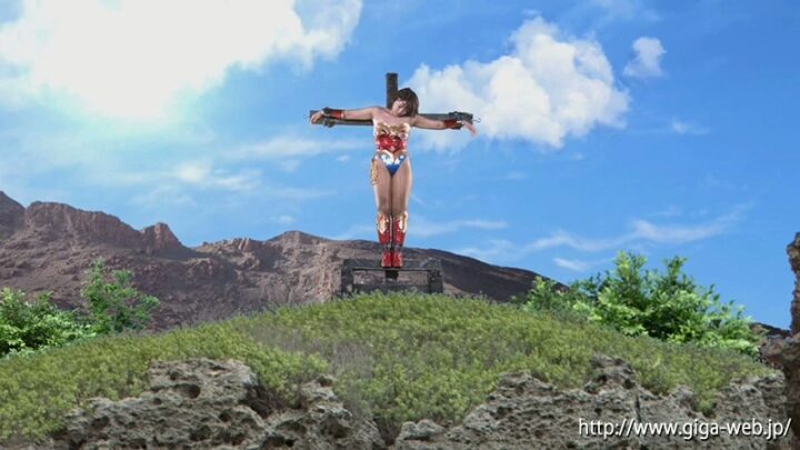 Screenshot 11 from GTRL-58 Kitagawa Riko: Heroine Claimax Vol.1 – Wonder Lady Edition – Boots, Natural, Busty, Outfit, 120 min Amateur Pantyhose Stripping