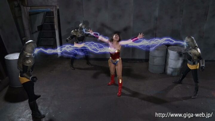 Screenshot 18 from GTRL-58 Kitagawa Riko: Heroine Claimax Vol.1 – Wonder Lady Edition – Boots, Natural, Busty, Outfit, 120 min Amateur Pantyhose Stripping