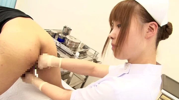 Screenshot 15 aus NFDM-229 Wunderschöne Krankenschwester Untersuchung: Kostümspiel, Ayumu Strapon, Shemale, Japanische Limitierte Gesellschaft Anal, Andere Königin und SM