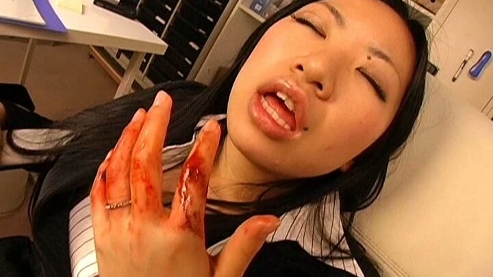 Screenshot 18 aus LHBY-088 Shiri-chuu (Kechamann) Onanie: Menstruationsperiode ist die schmerzhafteste für Paare. Kishin Retsura: Selbstfilmen Andere Fetisch Ki Batsu Ori Ra