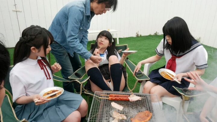 Screenshot 15 from LOVE-362 Himekawa Yuuna, Yazawa Mimi: Father-Mother Swap (Exchange) Barbecue Orgy – Schoolgirl Incest Ritual… 3P, 4P