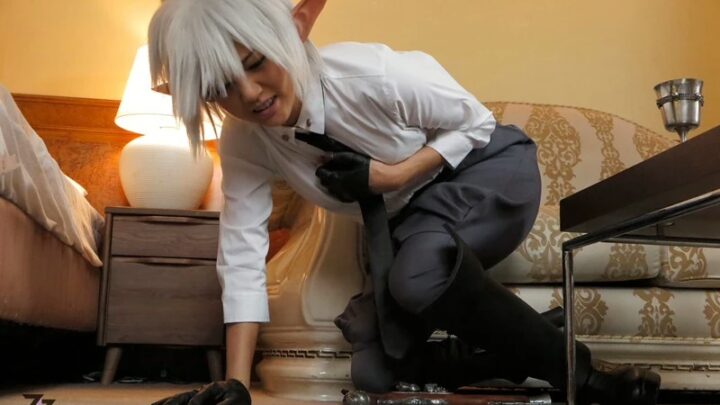 Screenshot 18 from ZIZG-013 Principessa Elfica Imprigionata nel Mercato dei Goblin: Vincolo GORY Matsuda, Kurea Hasumi Eroina Collant, Allenamento Rei Mizuna Orgia, Costume