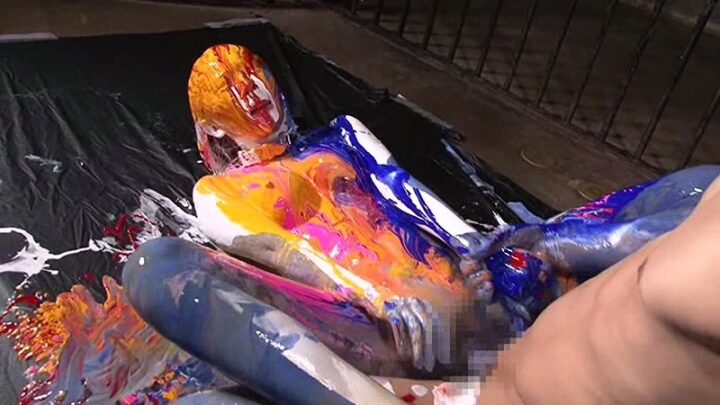 Screenshot 7 from BUG-019 Paint Torture: Aya Kisaki and Others 130-Minute Fetish Planning
