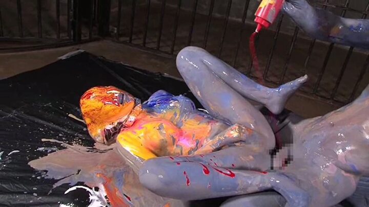 Screenshot 5 from BUG-019 Paint Torture: Aya Kisaki and Others 130-Minute Fetish Planning
