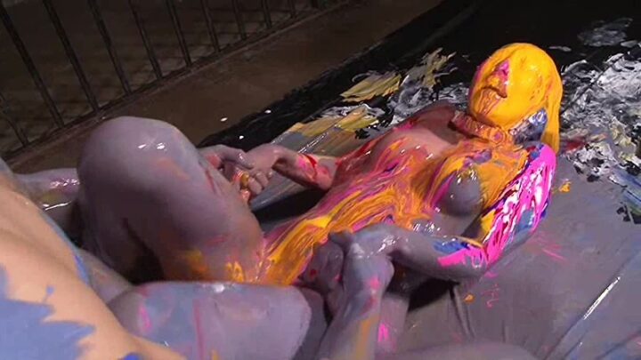 Screenshot 3 from BUG-019 Paint Torture: Aya Kisaki and Others 130-Minute Fetish Planning