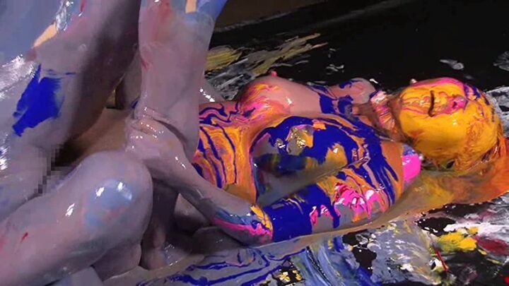 Screenshot 2 from BUG-019 Paint Torture: Aya Kisaki and Others 130-Minute Fetish Planning