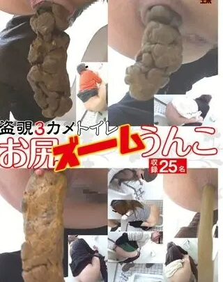 Screenshot 1 from EE-012 세 개의 카메라 화장실 감시: 소녀의 배변 및 화장지 사용 비밀 녹화 (관음증)