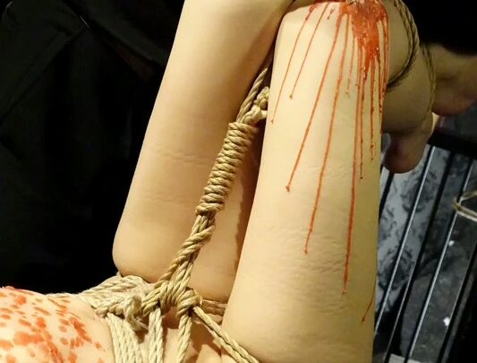 Screenshot 4 from JBD-219 Karina Nishita: Female Ana, The Ghostly Torture of Snake Binding, Attackers – Imprisonment and Restraint