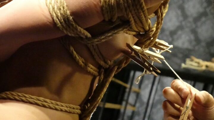 Screenshot 9 from JBD-219 Karina Nishita: Female Ana, The Ghostly Torture of Snake Binding, Attackers – Imprisonment and Restraint