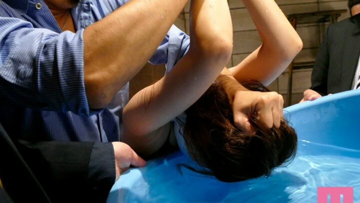 Screenshot 8 from MIDE-514 Hatsukawa Minami Interrogation Room, Pleasure Interrogation: Overflowing Body Fluids Full Course, Anal & Deep Throat