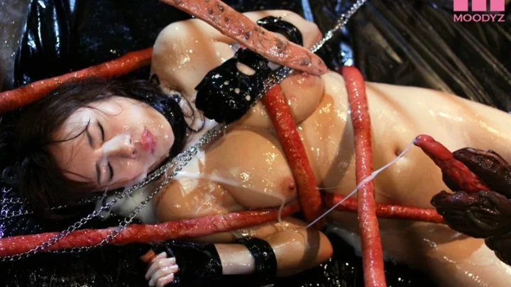 Screenshot 3 aus MIGD-501 2-Loch Berührung: Die zurückkehrende weibliche Gefängniswärterin, Nagatsuki Azusa, Anal-Cop, Gefängniswärterkostüm, kurvenreich, Heldin, Bondage