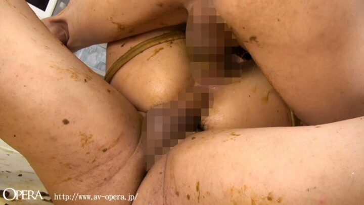 Screenshot 3 from OPUD-214 : Débordante de Semence : Le Cri Désespéré d'une Épouse alors que Son Postérieur est Violé et Inondé de Sperm, Reine du Scat Obasan 120 Minutes