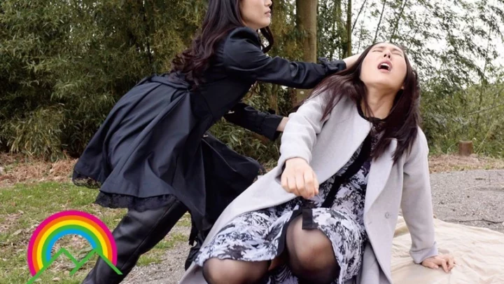 Screenshot 16 from SORA-071: Exposición Pública, Disciplina Lesbiana y Entrenamiento Scat - Keiko Ogouchi, Kyoko Nakashima