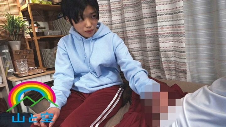 Screenshot 7 from SOTB-001 Kishitani Akashi: Outwardly and Personality Totally Manly, But This Boke Girlfriend Says ‘If I’m Not a Man, Then Teach Me…’ Cowgirl Gal Orgy Yama To Sora
