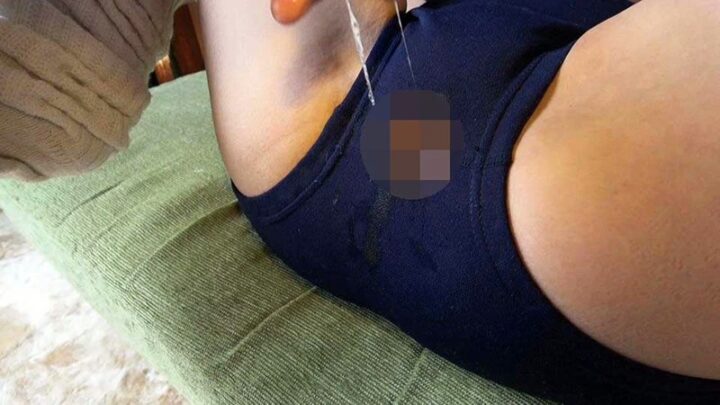 Screenshot 6 aus ZKWD-010 Tsukui Kanna - Nach der Schule Masturbationsmaschine 10. Mädchen: Training, Acme, Fesseln, Bloomers, Deep Throating