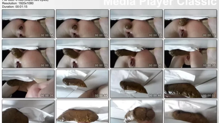 Screenshot 1 from 10 INCHES TURD TAKES MY ANAL VIRGINITY starring in video FatTurdGirl