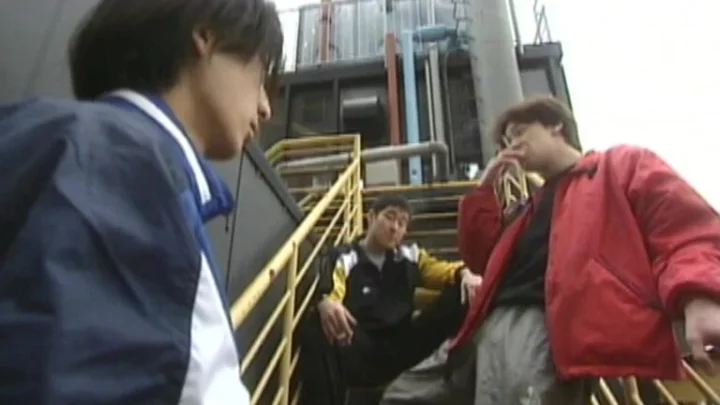 Screenshot 19 aus DVS-057 Kessen! Busty Lehrerin Yuu, Mio und Makos Kino Jigoku (Hölle)