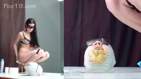Screenshot 2 aus 5 Mädchen scheißen in meinen Mund. Teil 3 (mit Christina)